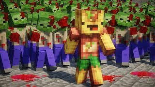 ЗОМБИ ОКРУЖИЛИ МОЕГО ДРУГА! ОНИ УКУСЯТ И УБЬЮТ ЕГО? ЗОМБИ АПОКАЛИПСИС В МАЙНКРАФТ! MINECRAFT СЕРИАЛ!