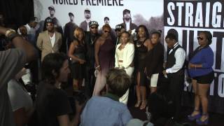Straight Outta Compton: Dr. Dre Arrives to the Red Carpet Premiere