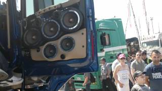 HI FI SPL SHOW SU scania r  flli acconcia misano truck 2011