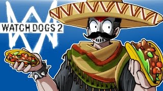 Watch Dogs 2 - FUNNY MOMENTS, SELLING TACOS AND MISSIONS! (With Cartoonz!)