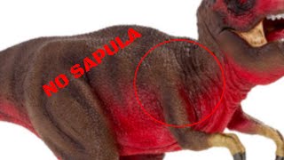NO SCAPULA!!!!!!  Schleich Exclusive red T-rex!- Toy review!