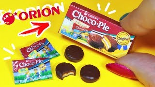 ЧОКОПАЙ для КУКОЛ!  ORION CHOCO PIE! Игрушки вещи для кукол своими руками! Диайвай МК!  Анна Оськина