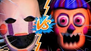 PUPPET VS JJ - La Liga de FNAF | FIVE NIGHTS AT FREDDY'S ULTIMATE CUSTOM NIGHT J2