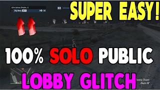 NEW GTA 5 GLITCH 1.38! 100% ''SOLO'' PUBLIC LOBBY GLITCH AFTER 1.38 HOTFIXES! Solo Public Session