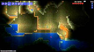terraria part 1 trying to find a undead miner