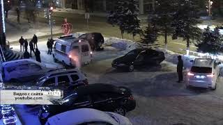 На улице Герцена камера наблюдения сняла драку посетителей ресторана