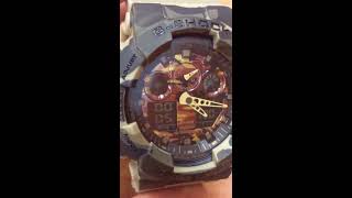 Casio G-shock Ga - 100CM - 5AER moro fake! Podróbka z allegro! Uwaga! G-shock fake vs real.
