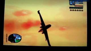 【GTASA】ジェット旅客機で戦闘機から逃げてみた