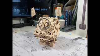 Robotime Steampunk Music box - ROKR Series - Seymour AM480 complete build