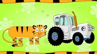 The BLUE TRACTOR song / LITTLE OWL Lullaby / SPACE SONG - Learn colors and animals Nursery Rhymes