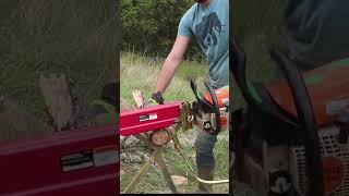 Next Level Firewood Log Stand! ???? #shorts #firewood
