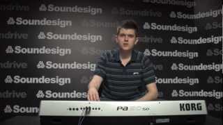 KORG PA-50SD - TUTORIAL cz.2