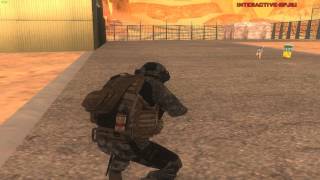 [Samp Mod's]Army Skin+Tactical Ped.ifp