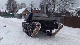 ВАЗ 2108 с ДВС ЗМЗ 4.7k V8. КПП, РКП — УАЗ