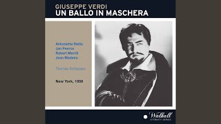 Un ballo in maschera, Act I: Act I Scene 1: Il primo giudice (Oscar, Riccardo, Giudice)
