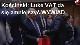 Kościński: Lukę VAT da się zmniejszyć