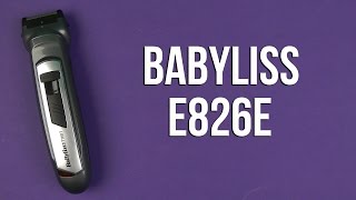 Распаковка BABYLISS Е826Е