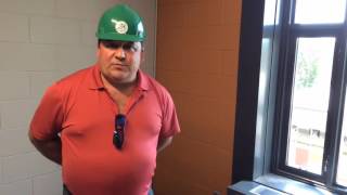 Robert Densic speaks about EMU's Wise Hall