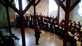 Tórshavnar Manskór syngur "Ormen Lange" hjá Bjørnson