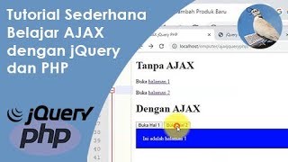 Tutorial Sederhana Belajar AJAX dengan jQuery dan PHP