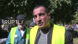 France: Parisians, Yellow Vests demonstrate against COVID pass and vaccination