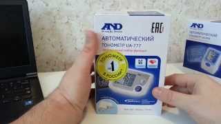 Автоматический тонометр AnD UA-777, распаковка
