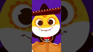 Baby Shark Chumbala Cachumbala Day of the Dead #Shorts | Halloween 