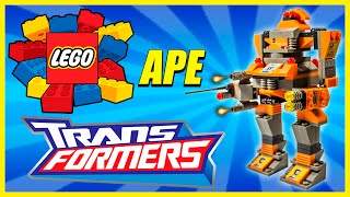 Как собрать лего трансформер APE. Lego Transformers APE by Surprise Show.