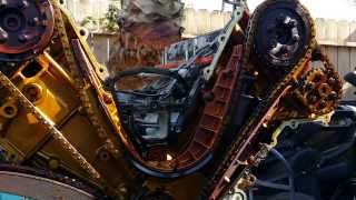BMW e38 740 M62 Engine Failed Timing Guides Motor