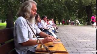 [Славянские песни] Очень душевная игра старца на гуслях; Просыпайся Мать-Земля Русская!