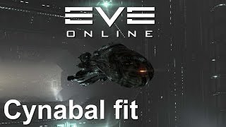 EVE Online - Cynabal fit (pve - cap stable)