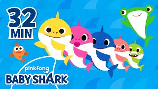 The Shark Family and more | +Compilation | Shark Week | Save the Marine Life 