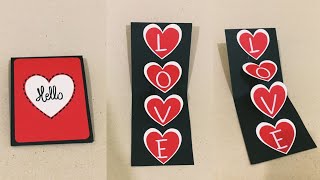 Tarjeta pop up de AMOR