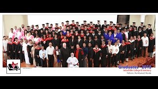 India Bible College & Seminary, Graduation Service 2015 @ IGO Campus - Part I