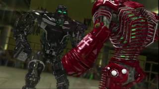 Real Steel-Red NOISY BOY vs Black ZEUS & New ATOM vs Red NOISY BOY(ЖИВАЯ СТАЛЬ)
