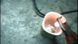 Плавим золото за 10 секунд. Часть 1