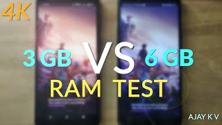 6GB VS 3 GB RAM !! | RAM Performance Test | How much Ram for 2020 ?