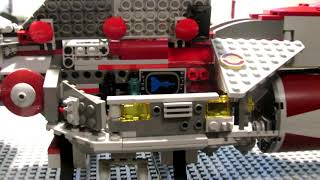 Lego Star Wars 7964 Republic Frigate Review