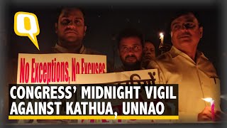 Hundreds Join Rahul Gandhi’s March Against Kathua-Unnao Rapes