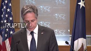 USA: 'Once Russians are in your house, it's sometimes very difficult to get them to leave' - Blinken