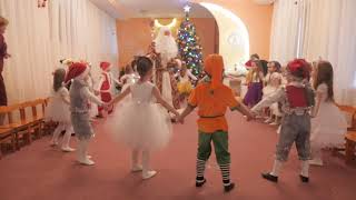 Новогодний утренник в детском саду 25.12.2019 Обработка