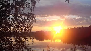 Пурувеси(кемпинг).Финляндия.На видео зависание секунд на 60,извиняйте брак в монтаже).