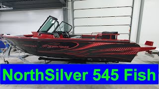 Лодка NorthSilver 545 Fish. Обзор обновленной модели.