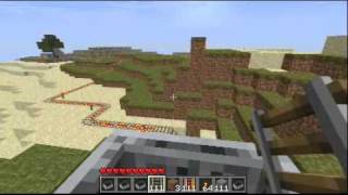 Железная дорога , minecraft.