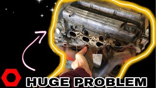Taking the Abandoned GM Ecotec L61 Engine apart and we have our first PROBLEM already!