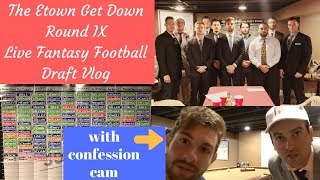 Etown Get Down Round IX Live 2017 Fantasy Football Draft