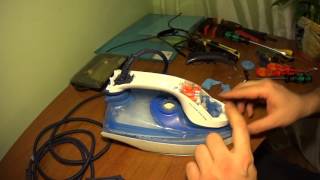 Как разобрать утюг Philips GC 3760 / Disassembly Philips GC 3760