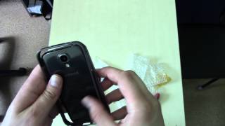 Посылка с Ali #194: Металлический бампер для Samsung Galaxy S4