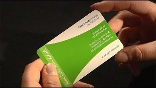 Wie Sie Visitenkarten drucken - DruckDiscount24.de