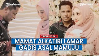 Komika Mamat Alkatiri Resmi Lamar Gadis Mamuju Nafha Firah, Arie Kriting: Breaking News, Kita Doakan